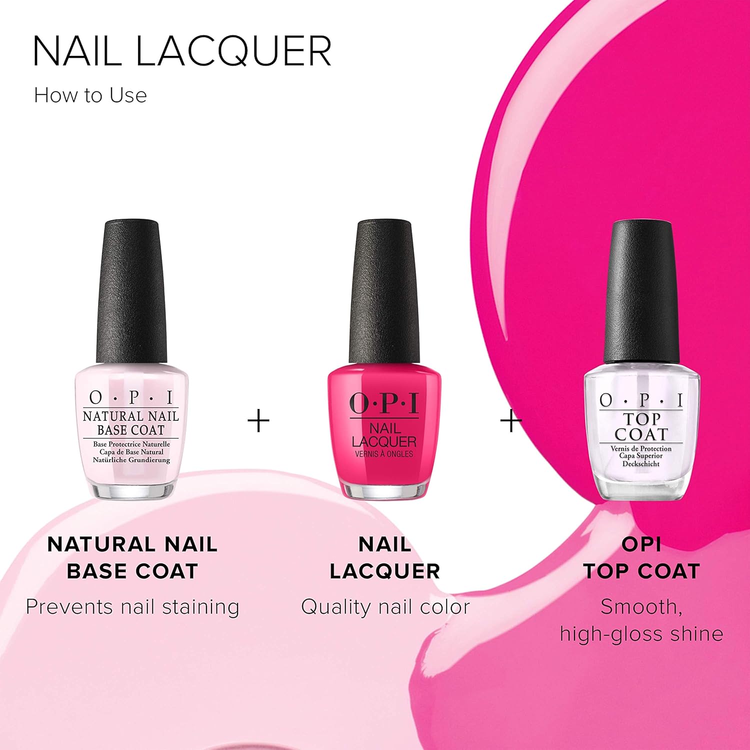 OPI – Esmalte de uñas, color rojo