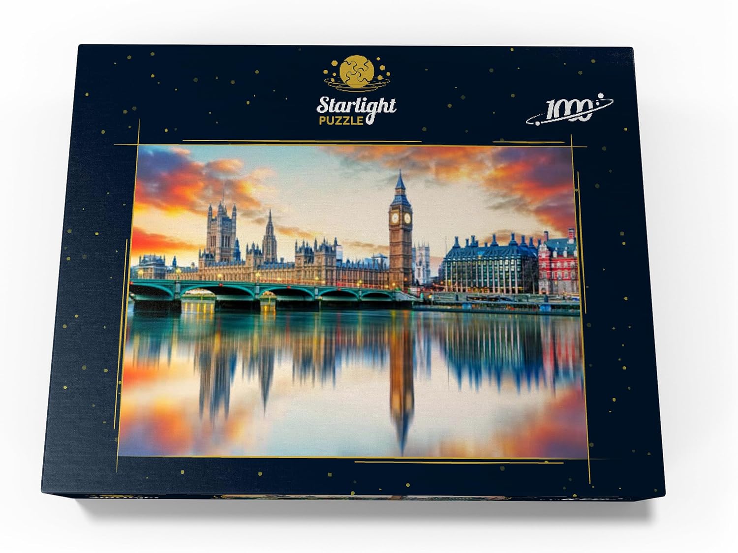 Big Ben and Houses of Parliament London England – Rompecabezas prémium de 1000 piezas para adultos