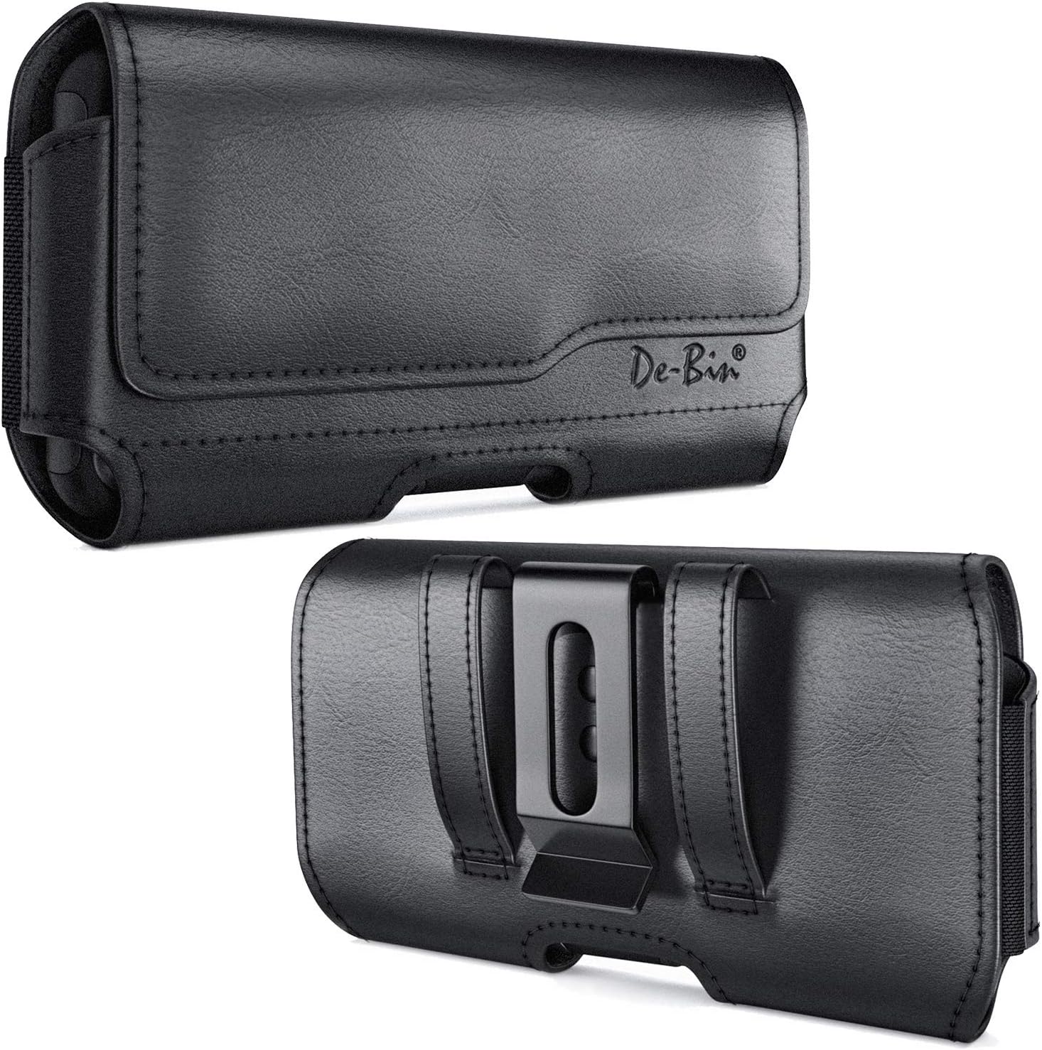 DeBin – Funda para Galaxy S23, S22, S21, S20, S10, S9, A10e, A01, Note 10, Clip para cinturón de teléfono celular, funda de transporte (se adapta a