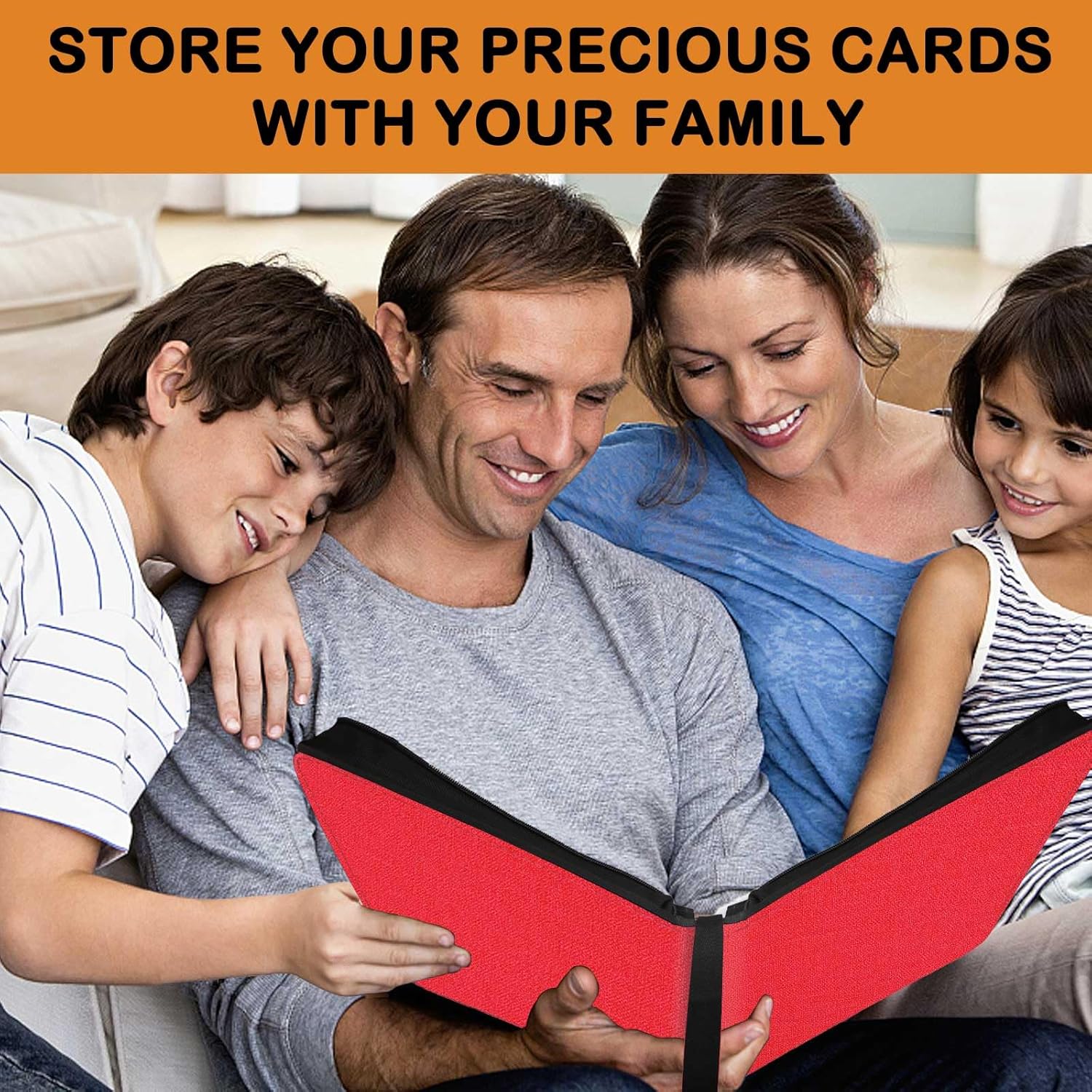Toploader – Carpeta con capacidad para 360 cargadores superiores de 9 bolsillos para almacenamiento de tarjetas, bolsillos de doble cara para