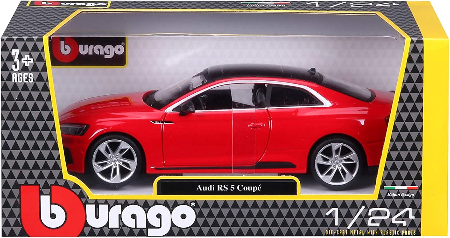 Bburago 15621090R 124 Audi RS 5 Coupé (2019), multicolor