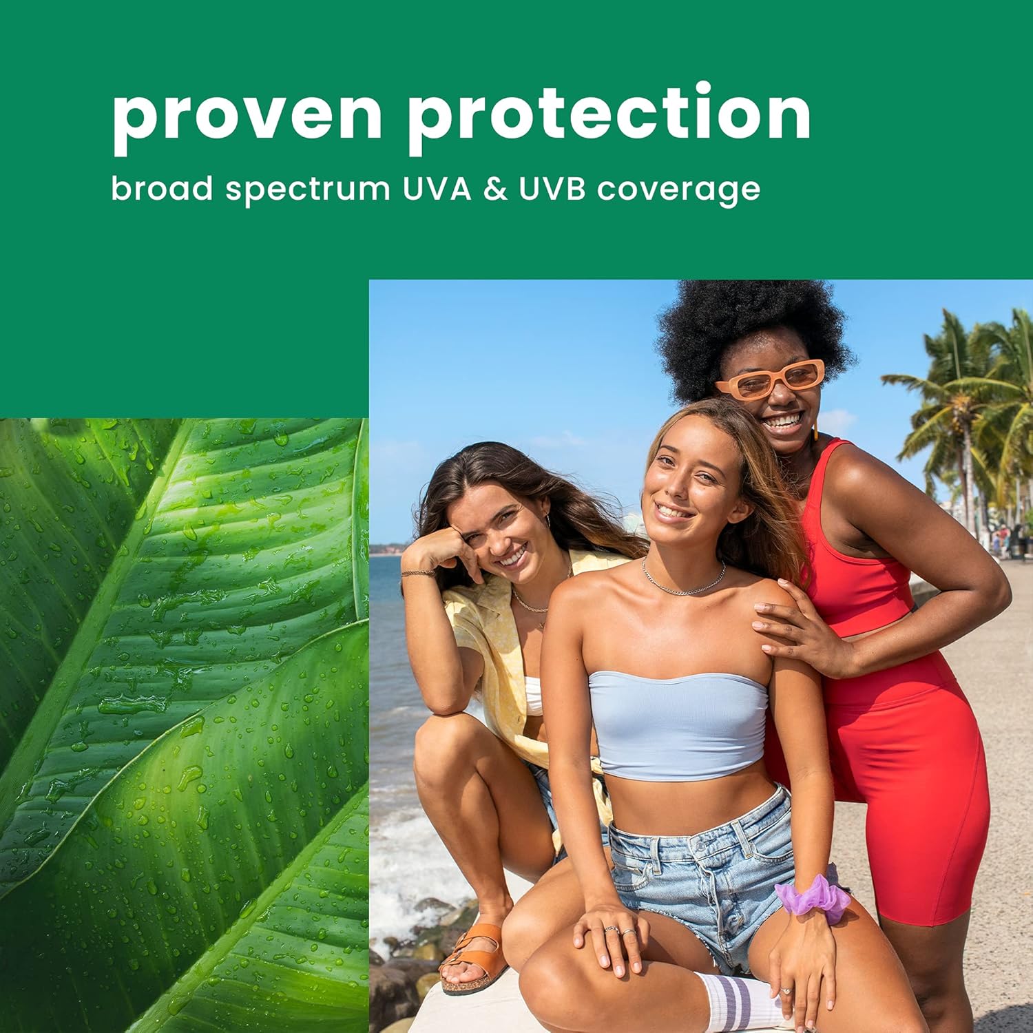 Hawaiian Tropic, Protector solar de amplio espectro SPF 30, paquete de protector solar sin peso de hidratación de seda con loción de protección