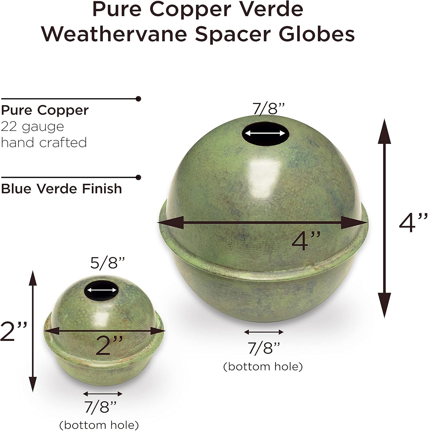 Good Directions 303V1-304V1 Mounts-Accessories Weathervane Parts, Blue Verde