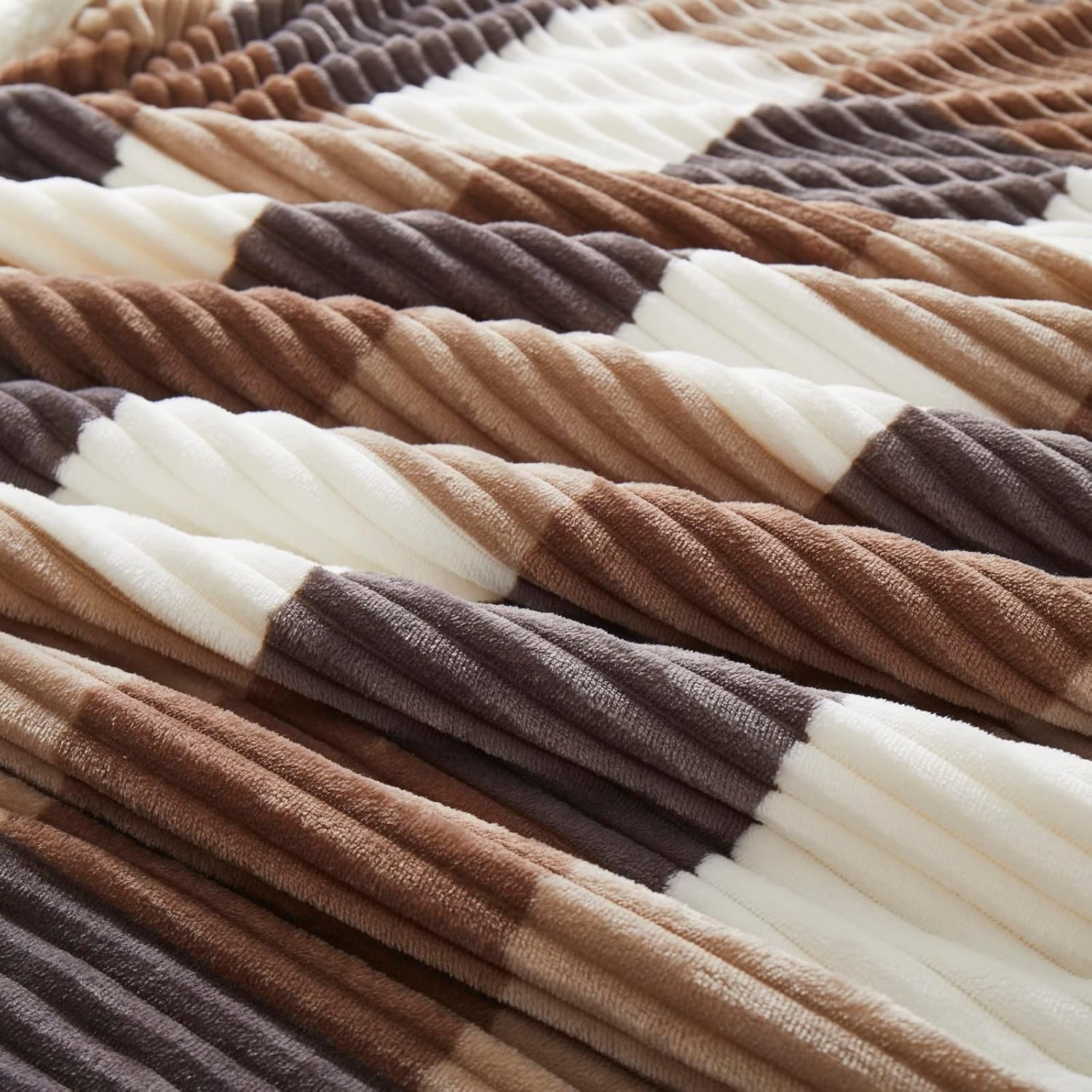PU MEI – Cobija de tamaño individual, gruesa, de 60 x 80 pulgadas, de vellón sherpa y franela muy suave, afelpada, mullida, reversible, de