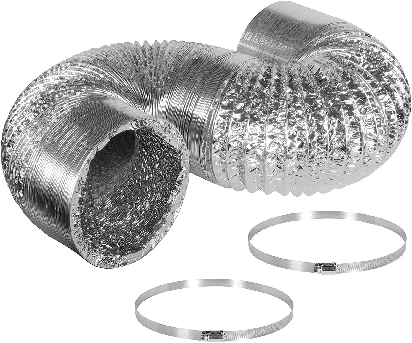 Hydro Crunch N201111-202080-DT Ventilador en línea de 4 pulgadas 188 CFM y filtro de carbono de 4 x 12 pulgadas con kit de ventilación hidropónica