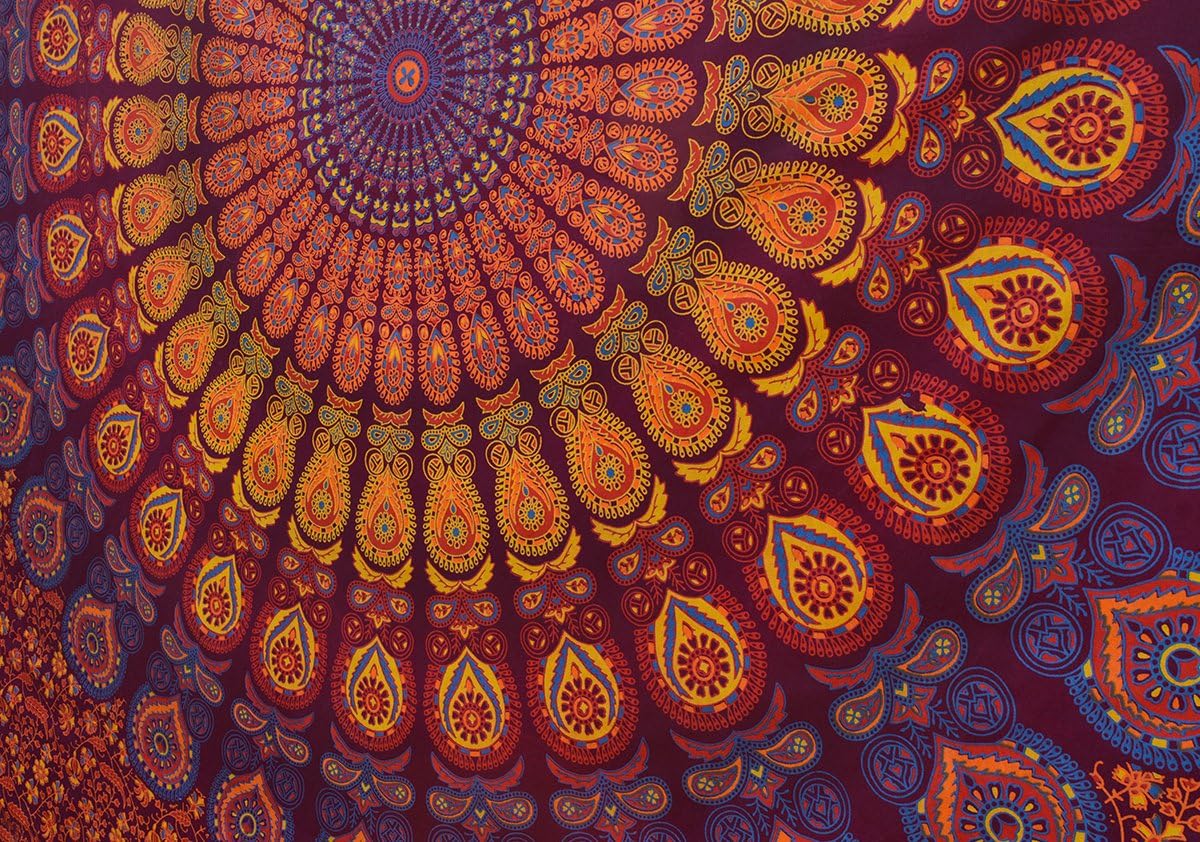 Popular Handicrafts – Tapiz de mandala, medidas…