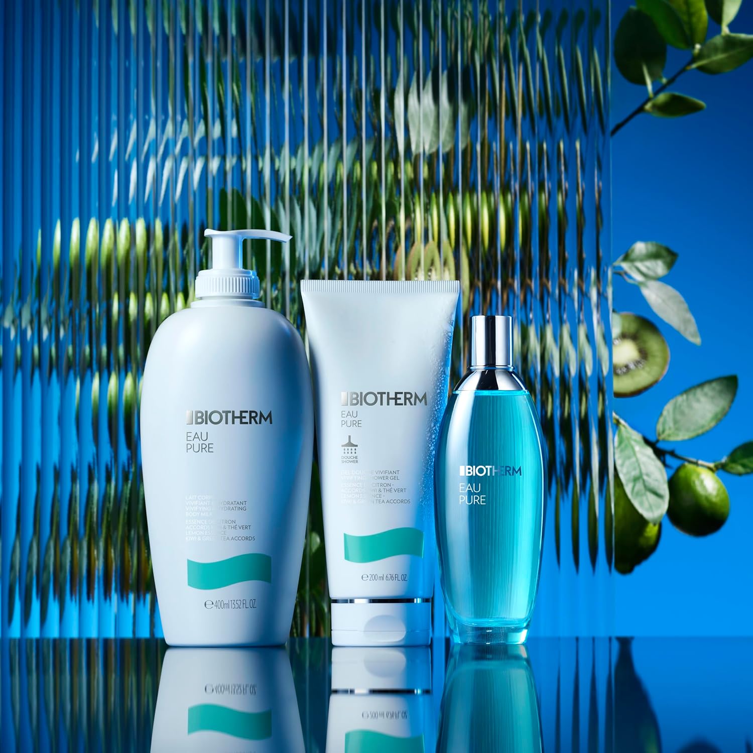 Biotherm Pure Eau de Toilette Spray para unisex, 3.38 onzas