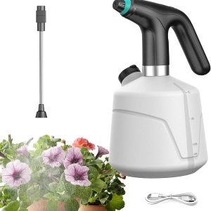 Botella pulverizadora eléctrica de 0.5 galones para plantas, regadera automática de 0.5 galones con boquilla ajustable para jardín, fertilización, Botella pulverizadora eléctrica de 0.5 galones para plantas, regadera automática de 0.5 galones con boquilla ajustable para jardín, fertilización,