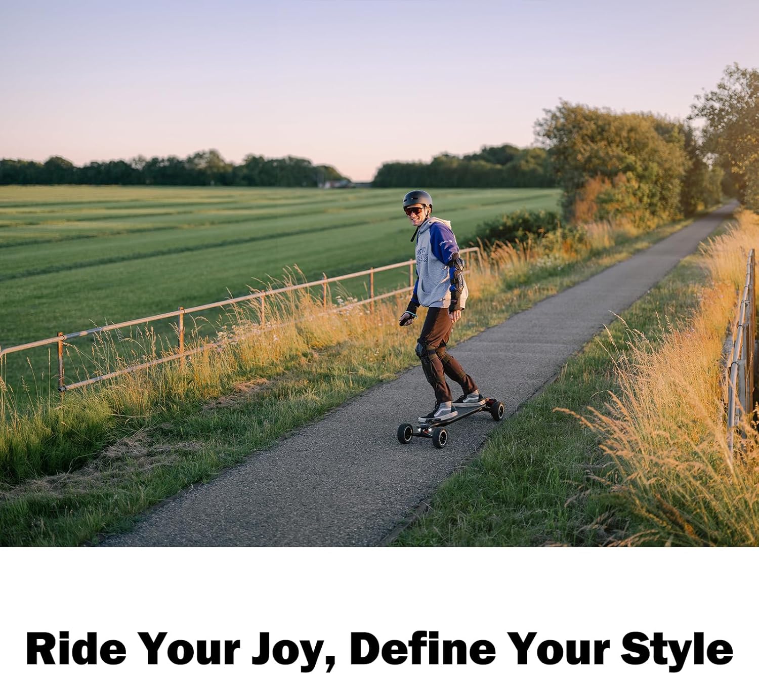Exway Atlas Pro – Patinetas eléctricas todoterreno todoterreno, velocidad máxima de 35 mph, tabla de montaña de rango de 24 millas, batería AUXPack