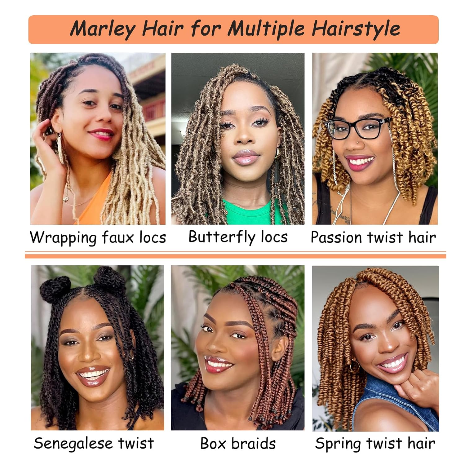 3 paquetes de cabello rizado afro trenzado sintético Marley Twist de 12 pulgadas, extensiones de cabello rizado para trenzas suaves de mariposa,