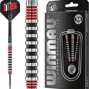 Winmau Advance 500 Series – Juego de dardos de punta de acero rojo de 0.85oz Winmau Advance 500 Series – Juego de dardos de punta de acero rojo de 0.85oz