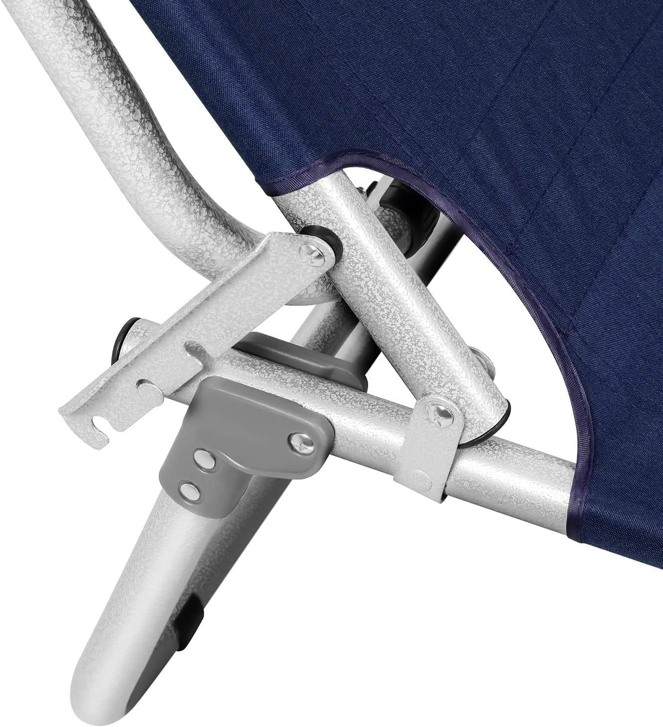 Magshion Catre portátil plegable militar para campamento, catre ligero para acampar al aire libre para adultos, fácil de instalar con bolsa de