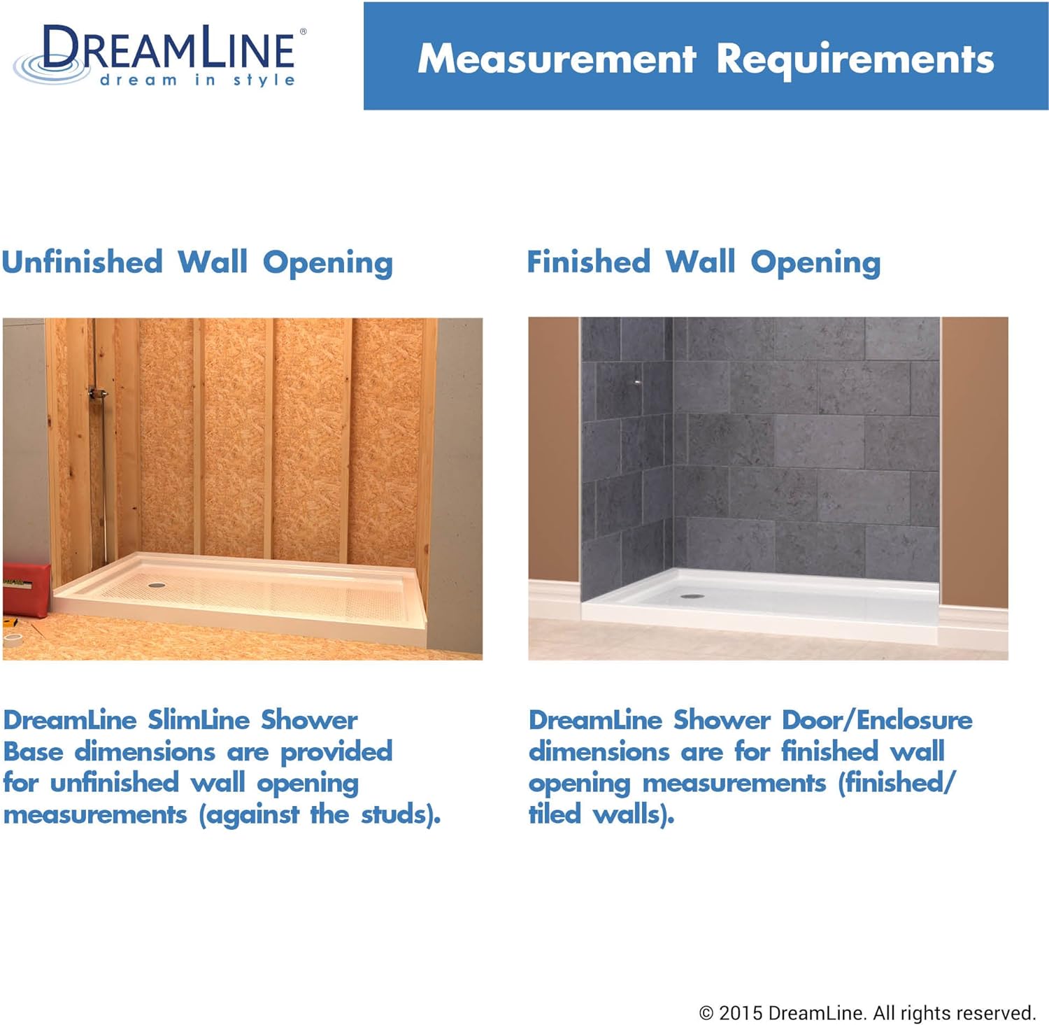 DreamLine SlimLine – Base de ducha, DLT-1134602
