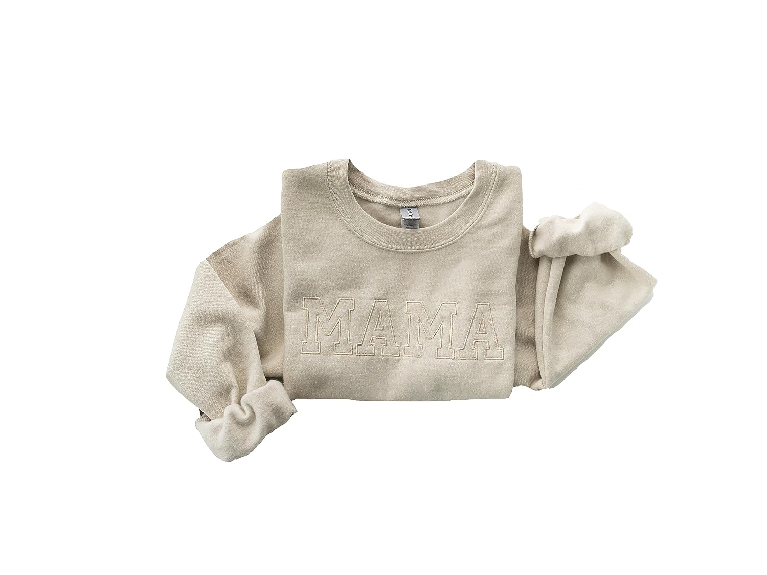 Up2ournecksinfabric – Embroidered – Mama Sweatshirt – Embroidery Mom Sweatshirt – Mother’s Day Gift – Custom Mother’s Day Gift – Gift For Wife – Mom