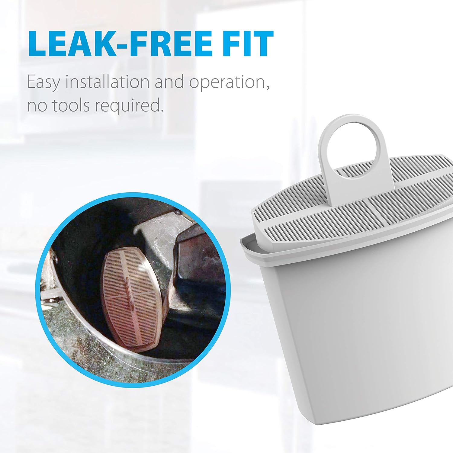 Waterdrop Filtro de agua de café certificado TÜV SÜD, repuesto para Braun KWF2, 3106, 3112, 3115, 3116, KF600, KF590E, KF580, KF550, KF190, KF187,