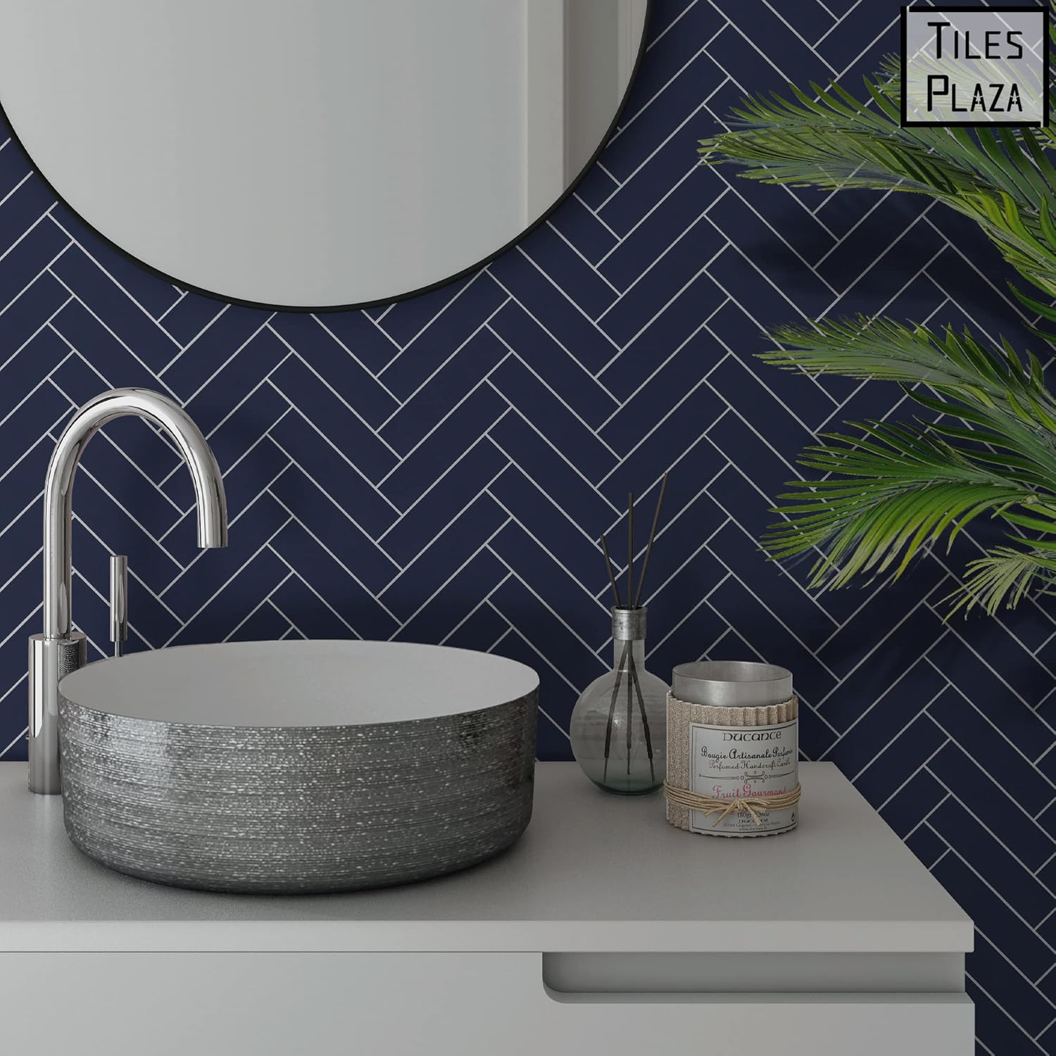 The Tiles Plaza Protector contra salpicaduras de espiga para cocina, azulejos autoadhesivos compuestos de piedra, azulejos de pared para cocina,