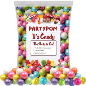 Color It Candy Shimmer – Bolas de goma de mascar de 2 libras a granel mixtas de 1 pulgada, bolas de goma surtidas para máquina de chicle, tarros de Color It Candy Shimmer – Bolas de goma de mascar de 2 libras a granel mixtas de 1 pulgada, bolas de goma surtidas para máquina de chicle, tarros de