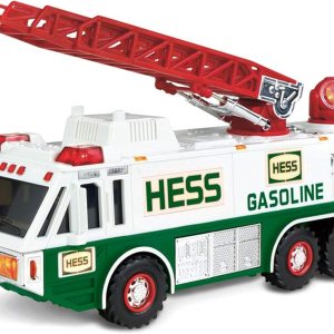 Generic Hess – Camión de escalera de rescate de emergencia 1996 por Amerada Hess Corporation, blanco, mediano Generic Hess – Camión de escalera de rescate de emergencia 1996 por Amerada Hess Corporation, blanco, mediano