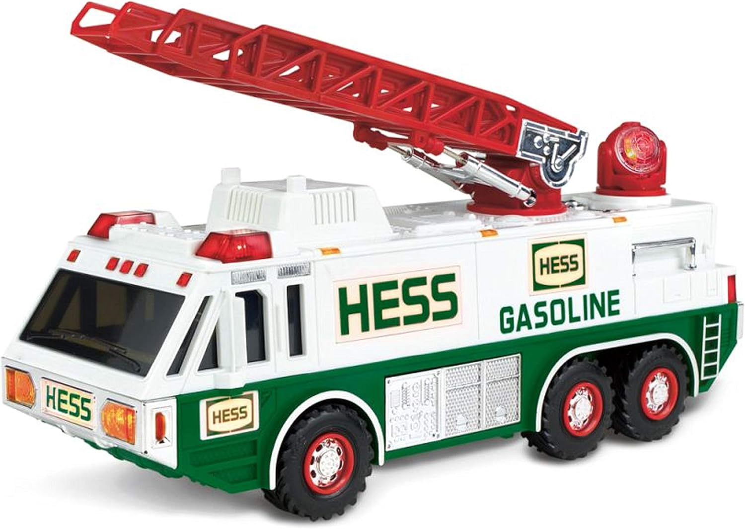 Generic Hess – Camión de escalera de rescate de emergencia 1996 por Amerada Hess Corporation, blanco, mediano