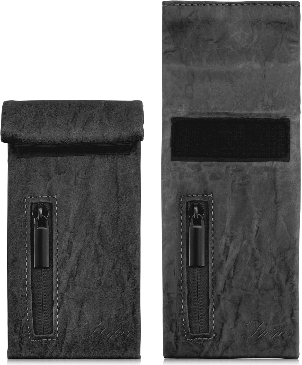 SPIPER Bolsa a prueba de olores, bolsas a prueba de olores, bolsa de cuero para tabaco de 8.3 x 3.1 pulgadas, bolsa impermeable a prueba de olores,