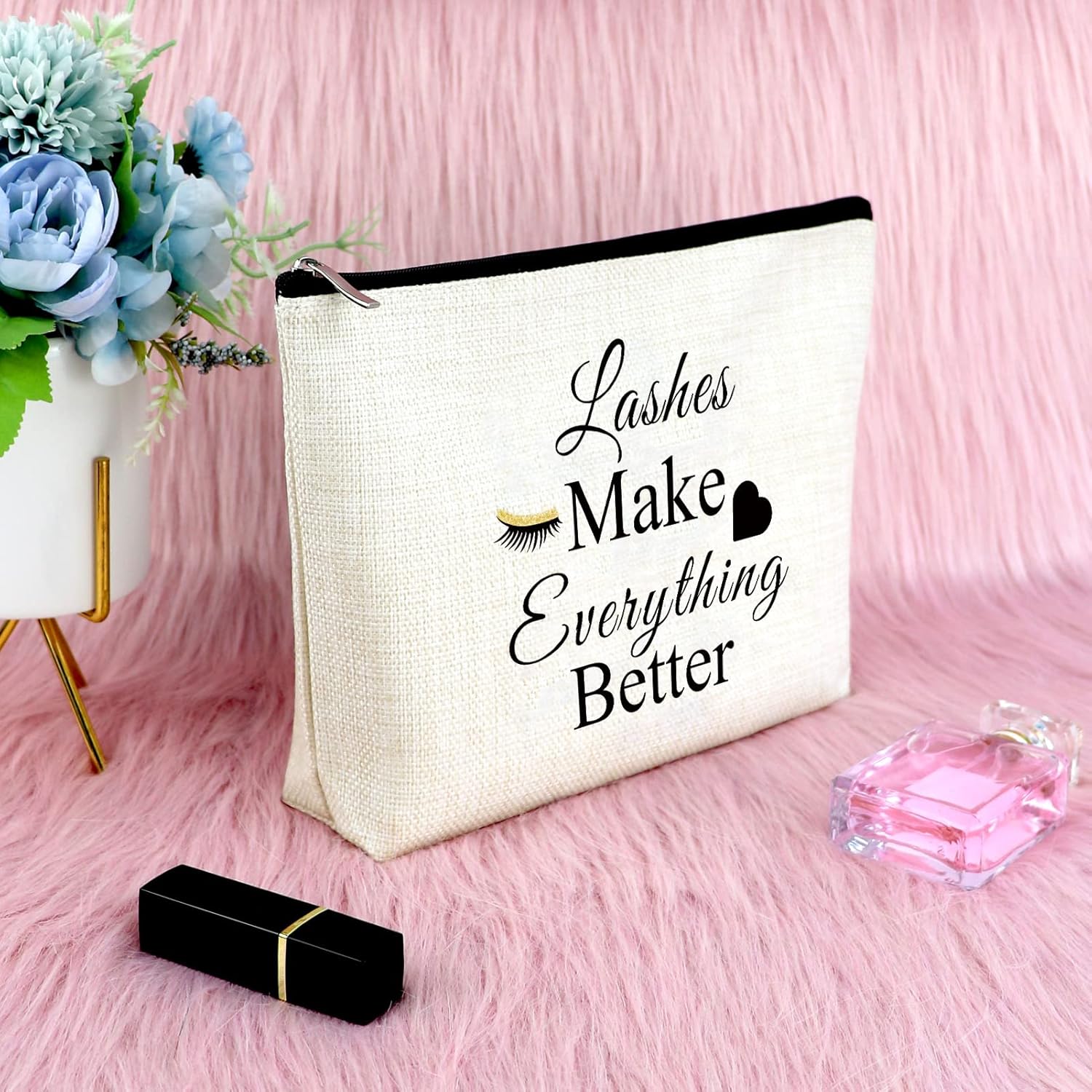 Bolsa de maquillaje para niñas, regalo para mujeres, cosmetóloga, regalo de graduación, regalo de artista de uñas, regalo de agradecimiento para
