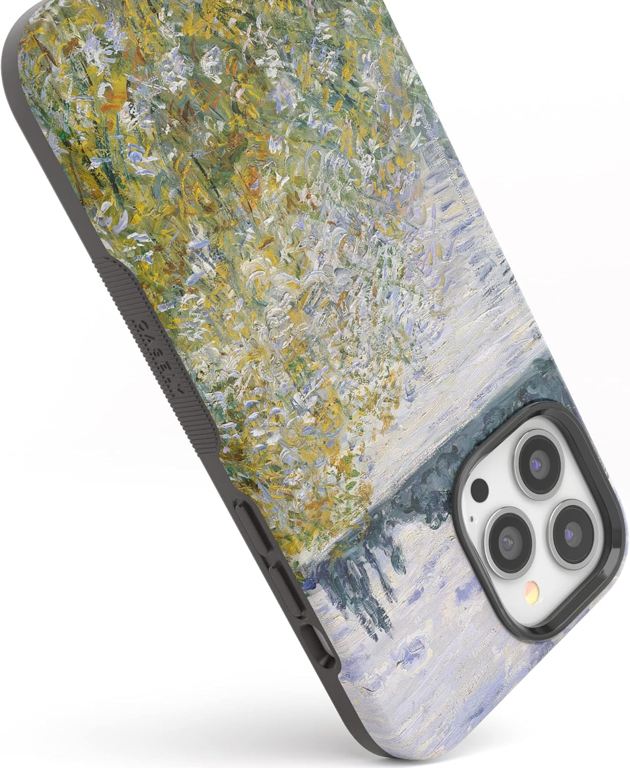 Casely Funda para iPhone 13 Pro Max  Île aux Fleurs  The Met Museum  Compatible con MagSafe