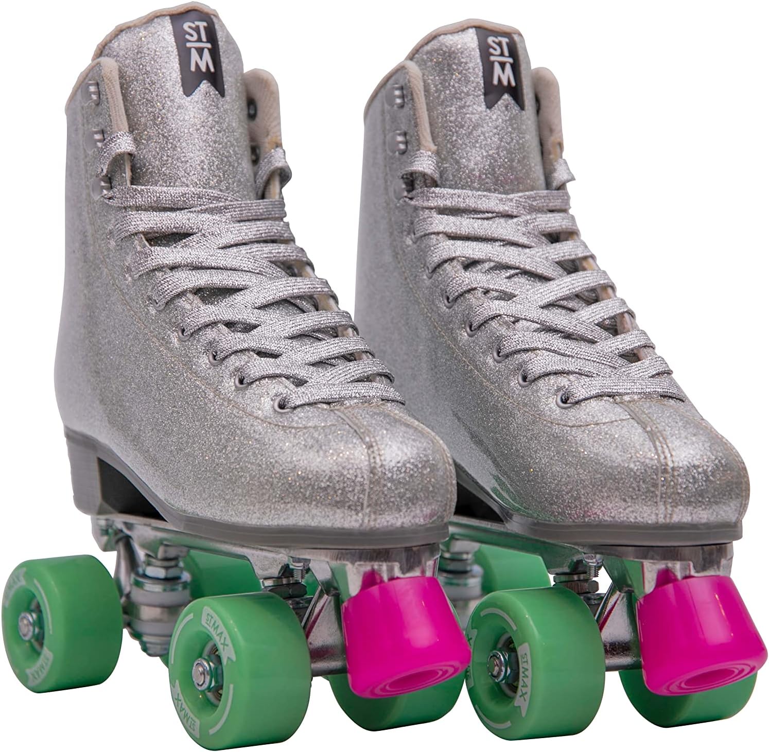 STMAX PRO – Patines para mujer, con marco de aluminio, con 4 ruedas de carbono, cuatro ruedas, para adultos, zapatos de patinaje para mujer, estilo