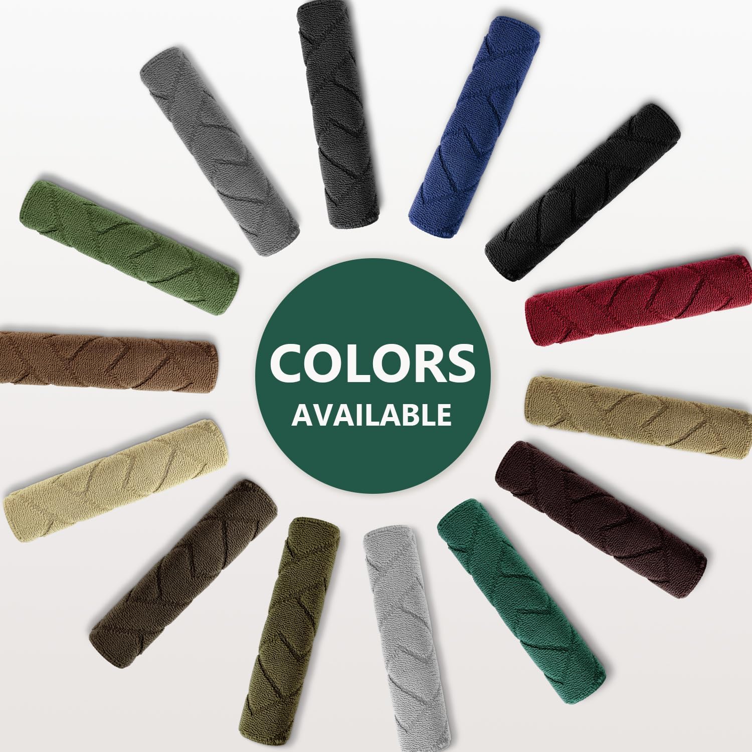 hicorfe Tapete para interiores, tapete para puerta delantera y trasera, parte trasera de goma, 20 x 48 pulgadas, antideslizante, absorbente,