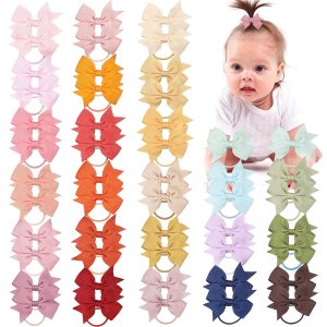 50 ligas para el cabello de bebé de 2 pulgadas, accesorios para el cabello de niños pequeños, bandas de goma sueltas y estiradas, soportes para cola 50 ligas para el cabello de bebé de 2 pulgadas, accesorios para el cabello de niños pequeños, bandas de goma sueltas y estiradas, soportes para cola