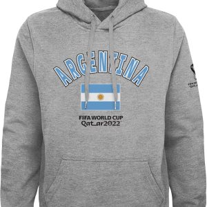 Outerstuff Sudadera con capucha de forro polar de la Copa Mundial de la FIFA para hombre Outerstuff Sudadera con capucha de forro polar de la Copa Mundial de la FIFA para hombre
