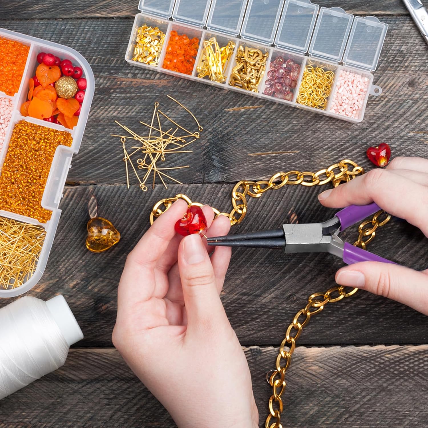 5 alicates de joyería, alicates para hacer joyas, herramientas con alicates de punta de aguja, alicates de punta redonda, alicates de nariz de