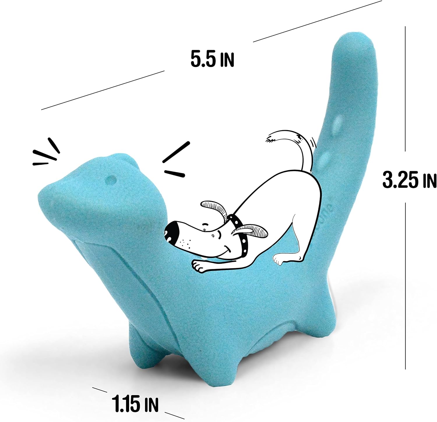 Nylabone Rexii – Juguete interactivo para perros pequeños – Juguete ligero y flexible para perros para juego creativo y ejercicio para perros