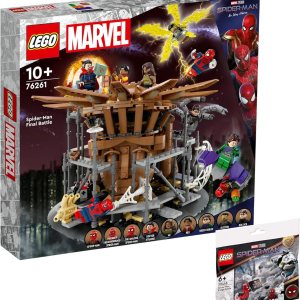 Lego Set of 2 76261 Spider-Mans Large Showdown & 30443 Spider-Mans Bridge Duel Lego Set of 2 76261 Spider-Mans Large Showdown & 30443 Spider-Mans Bridge Duel