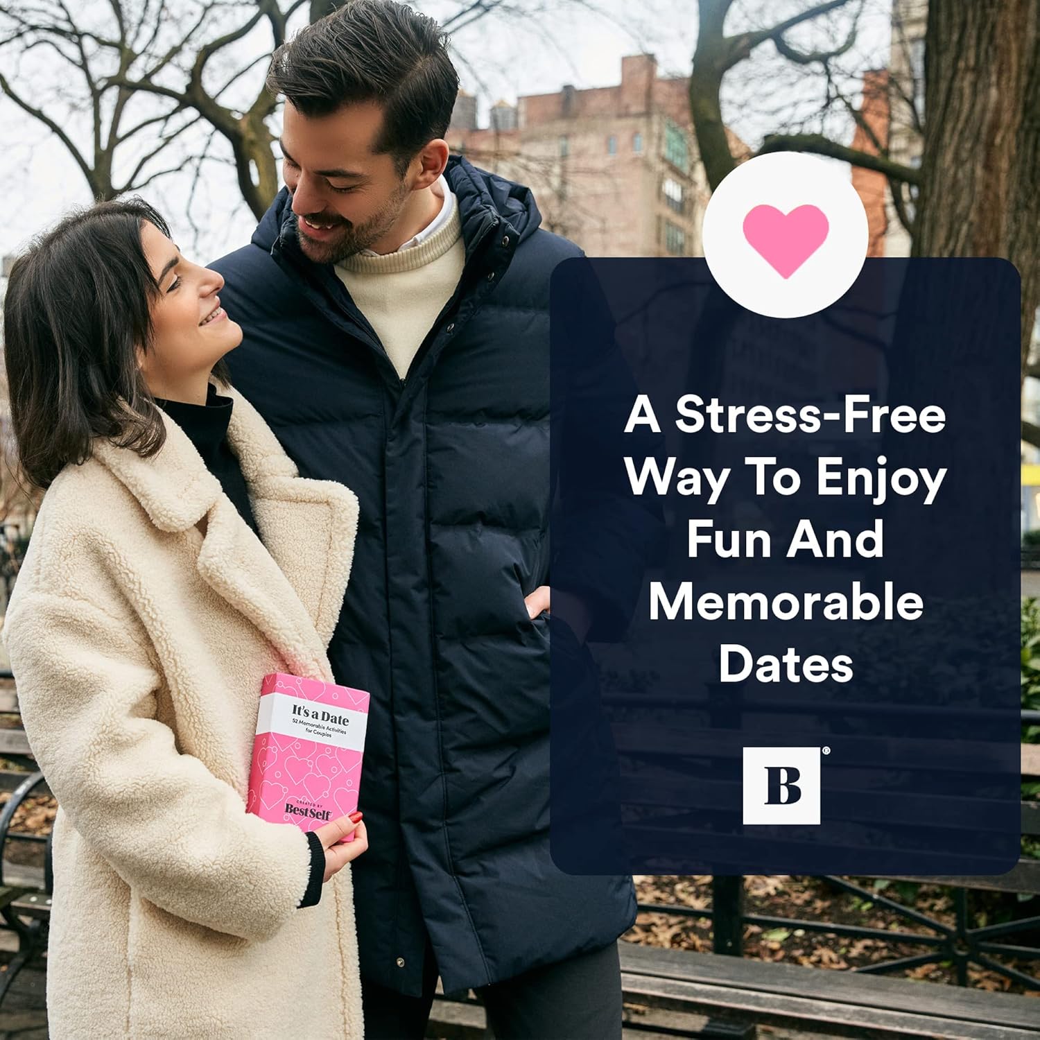 BestSelf It’s A Date – 52 ideas memorables de citas para parejas – Un divertido juego de cartas de cita nocturna para agregar a tu colección de