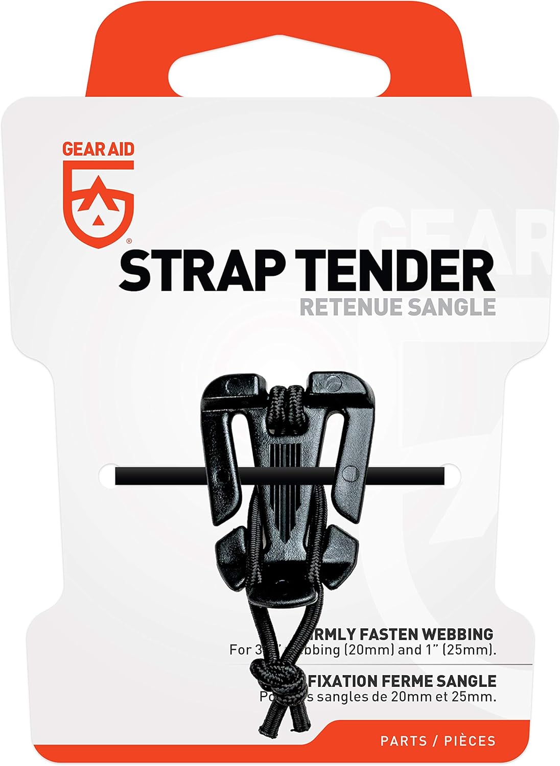 GEAR AID HebillasPiezas, Negro, 1″