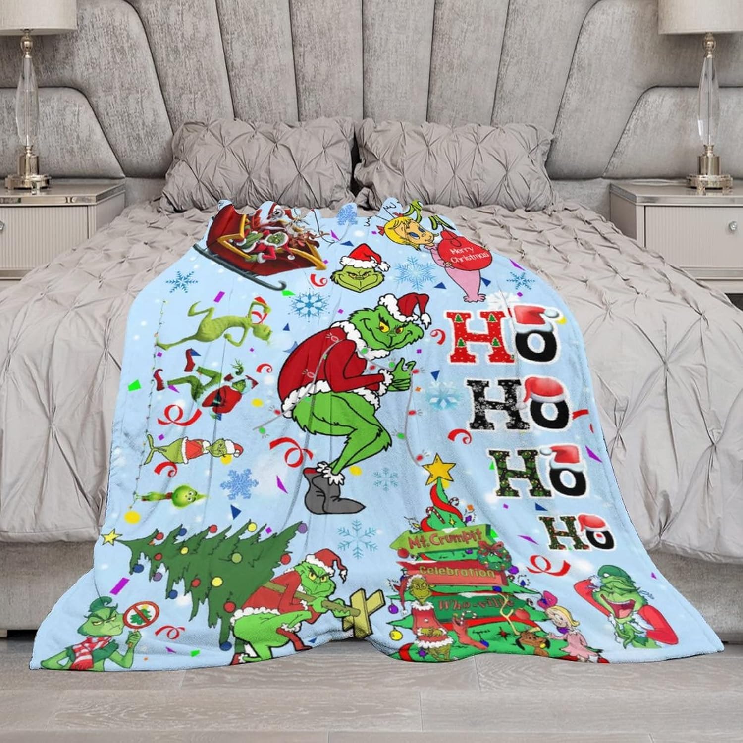 Manta de forro polar para todas las estaciones, ligera, para sala de estardormitorio, manta cálida de 80 x 60 pulgadas