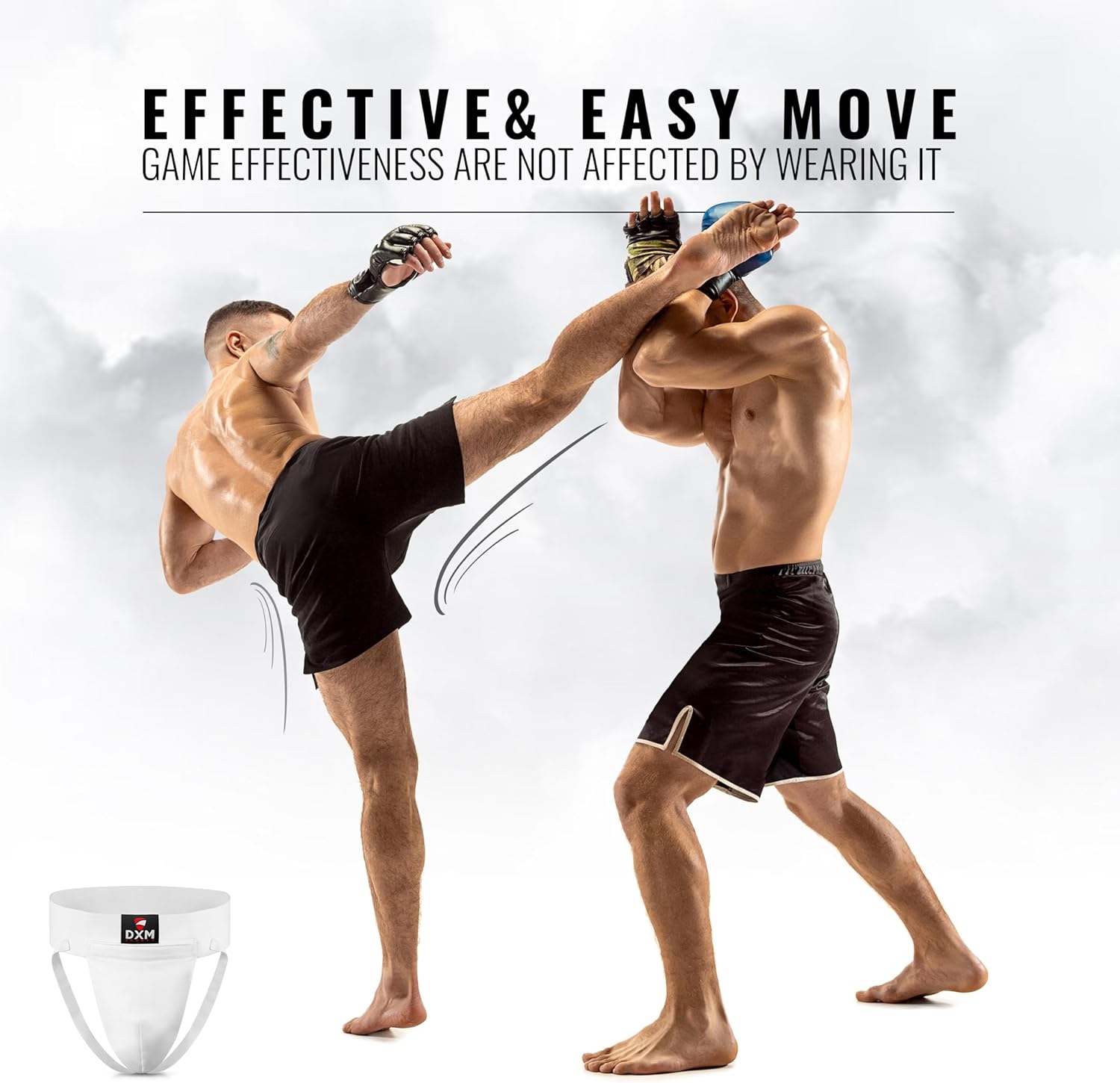 Protector de ingle de boxeo para hombre, protector de ingle ajustable para kickboxing, equipo de entrenamiento de taekwondo, Muay Thai,