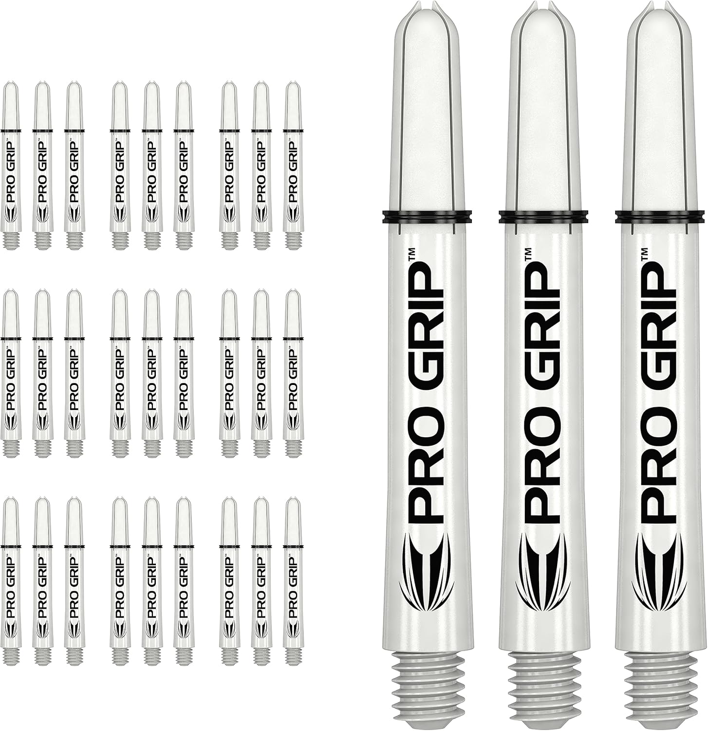 Target Darts 10 juegos de eje de agarre profesional de 30 pulgadas