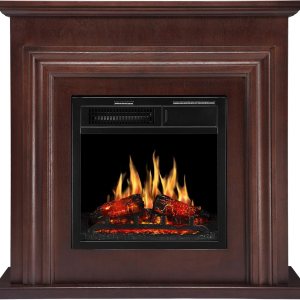 JAMFLY Chimenea eléctrica con mueble con repisa de madera, 36 pulgadas, para esquina, independiente, con hogar con efecto de troncos ardiendo, con JAMFLY Chimenea eléctrica con mueble con repisa de madera, 36 pulgadas, para esquina, independiente, con hogar con efecto de troncos ardiendo, con