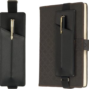 Soporte ajustable para bolígrafo con banda elástica, soporte para bolígrafo para cuaderno, funda para bolígrafo, soporte para bolígrafo de diario, Soporte ajustable para bolígrafo con banda elástica, soporte para bolígrafo para cuaderno, funda para bolígrafo, soporte para bolígrafo de diario,