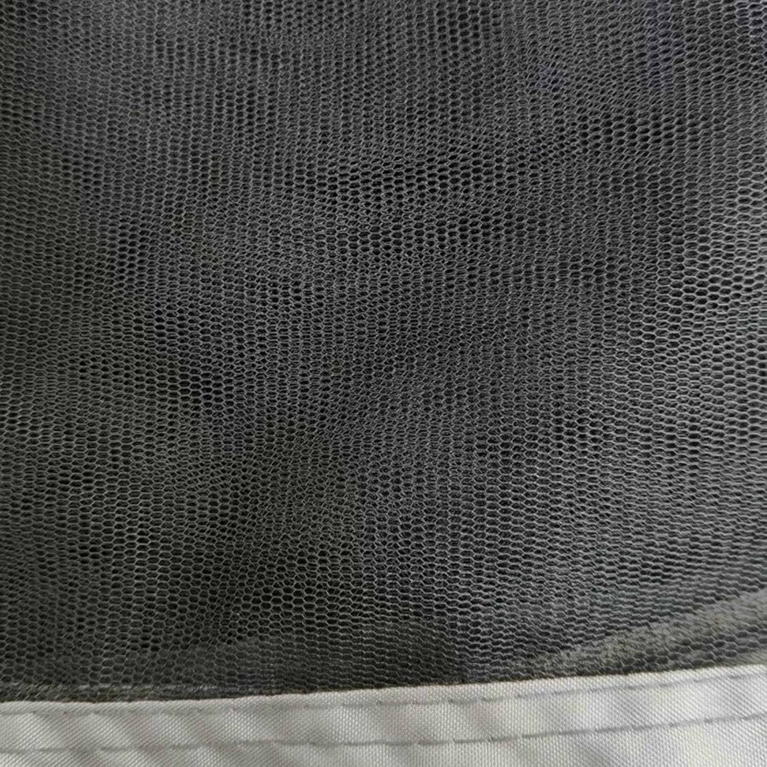 Mosquitera de repuesto para kiosco de 10 x 10 pies con cremalleras, paredes de malla de 4 lados para cenadores de patio, pantalla de repuesto