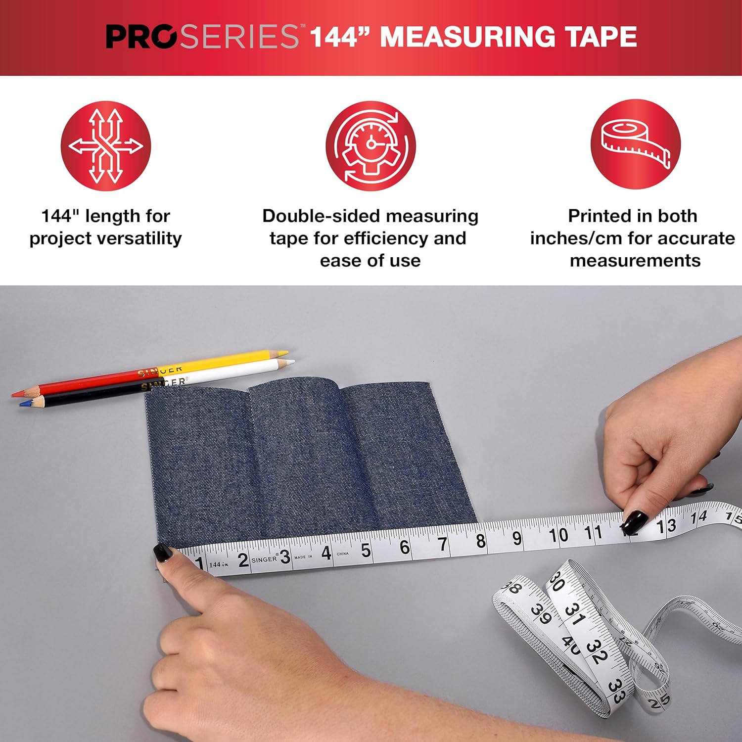 SINGER ProSeries – Tijeras de coser industriales de acero inoxidable forjado de acero inoxidable forjado de 12 pulgadas, tijeras de bordado de 4