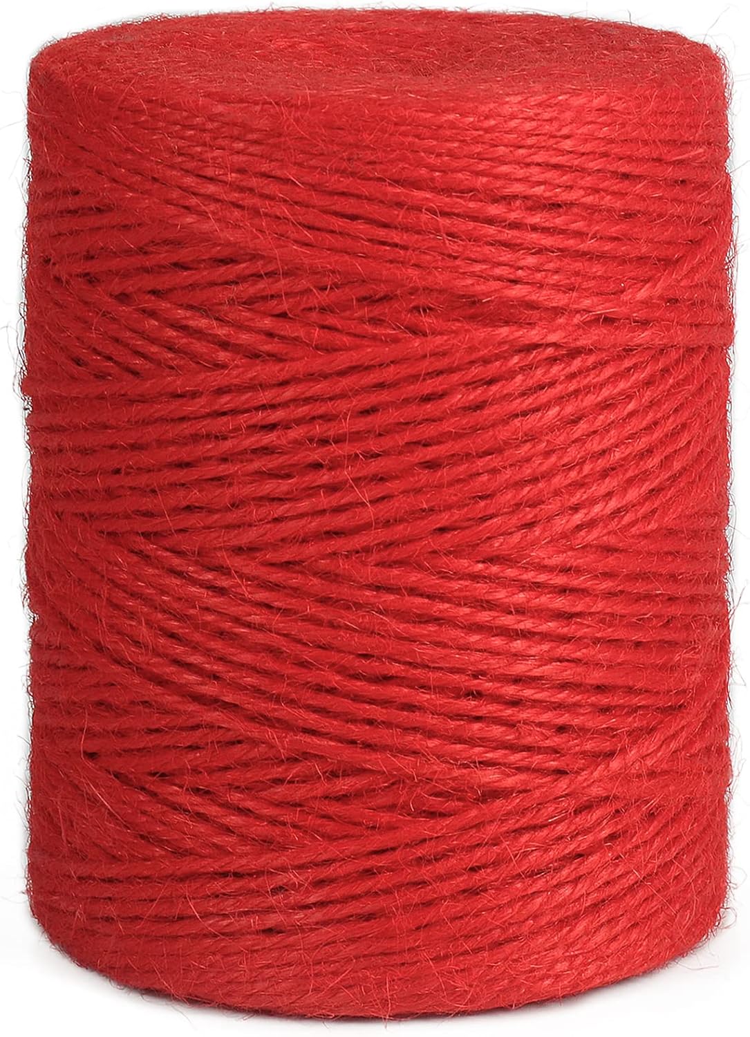 Vivifying Cordel rojo, cuerda de Navidad de 656 pies de 0.079 in para envolver regalos, manualidades, embalaje y decoración
