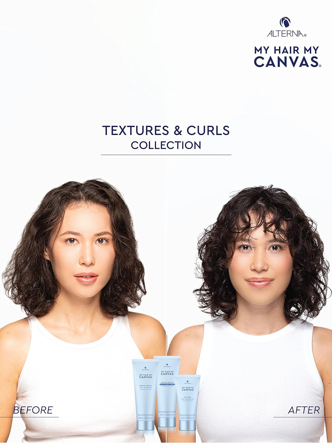 My Hair. My Canvas. Begin Again Vegan Curl Enhancing Conditioner for Curly, Wavy, and Coily Hair