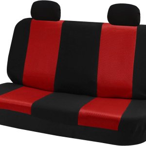 TLH – Juego de fundas clásicas de asiento de tela, ajuste universal para coche, camión, todoterreno TLH – Juego de fundas clásicas de asiento de tela, ajuste universal para coche, camión, todoterreno