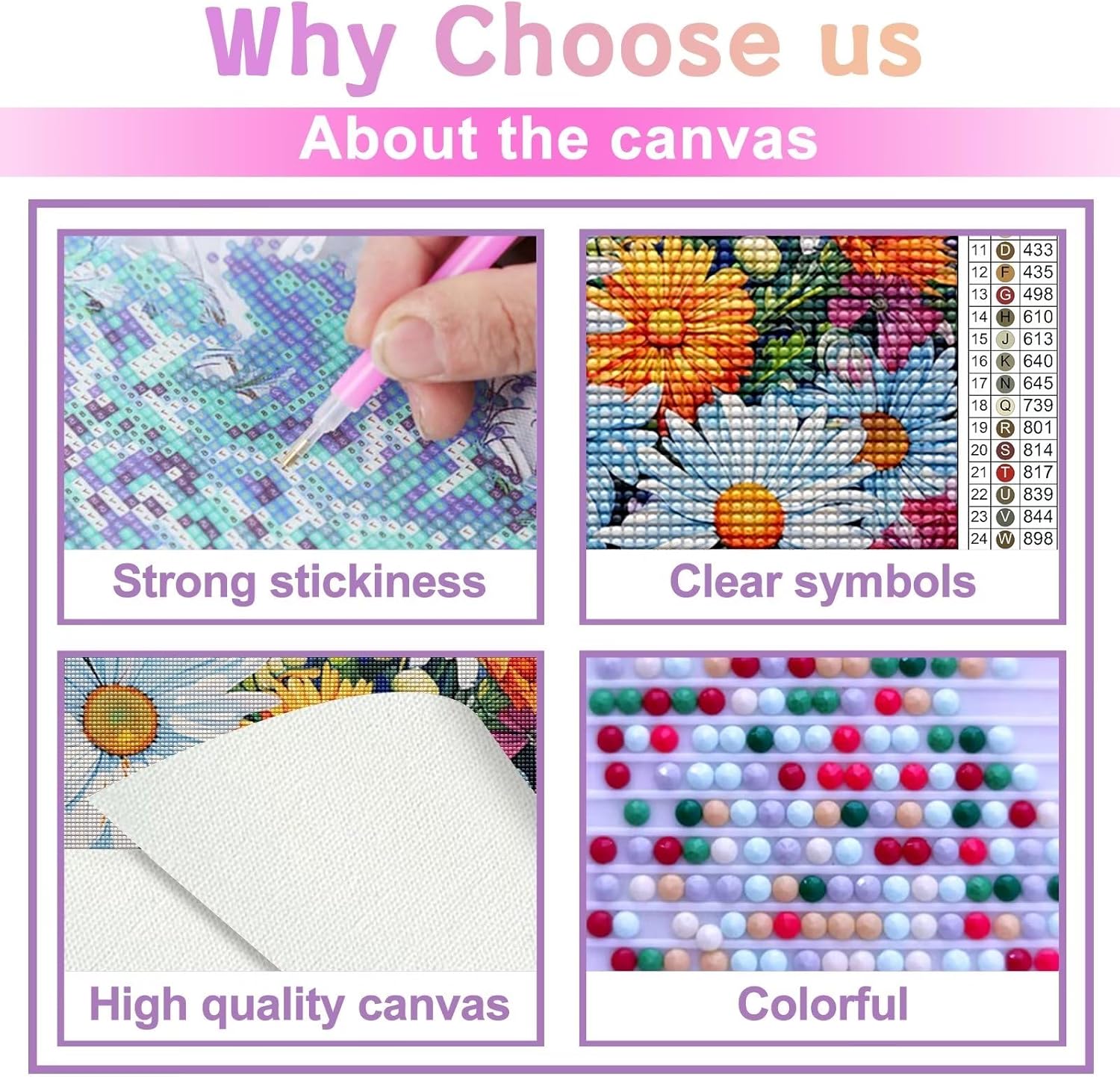 Kit de pintura de flores por números para adultos, pintura personalizada, pintura por números, pintura para principiantes para el hogar, pintura de