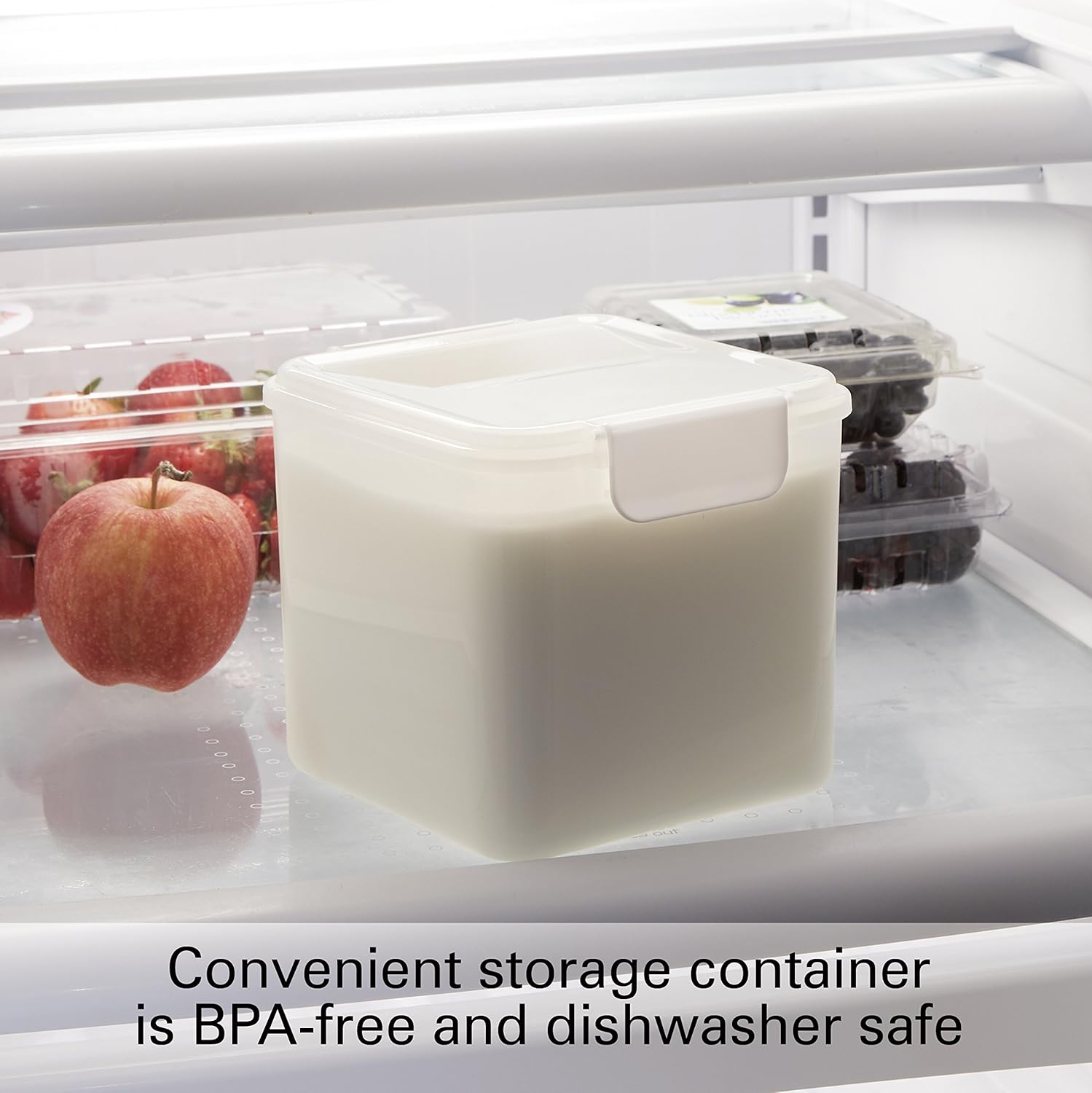 Proctor Silex Máquina para hacer yogur regular o griego con pantalla LCD, contenedor de almacenamiento sin BPA, 32 onzas, acero inoxidable (86300)
