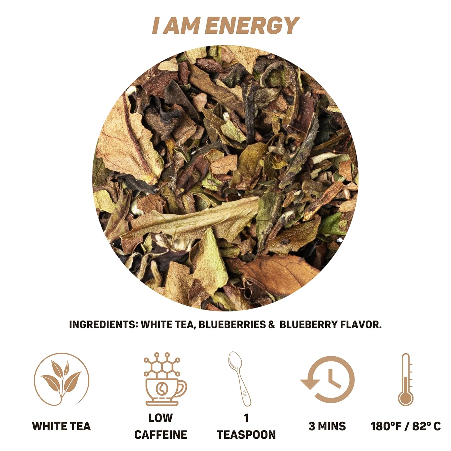 Experimenta la calma del té con The Beauty Tea Company – Juego de regalo de muestra de té de hojas sueltas de lujo, con 3 mezclas Blissful Blends I
