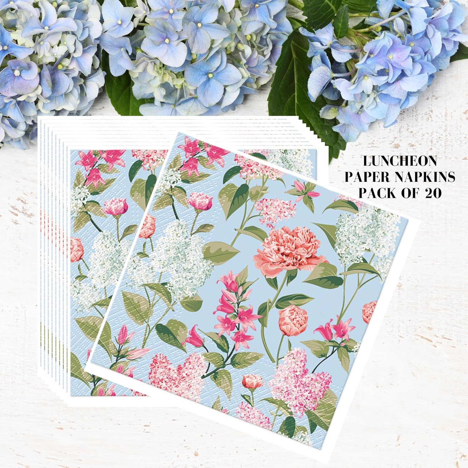 Keep Unique Servilletas de papel de 20 unidades, 13 x 13 pulgadas, servilletas de papel de 3 capas para arte de Navidad, cena y fiesta, servilletas