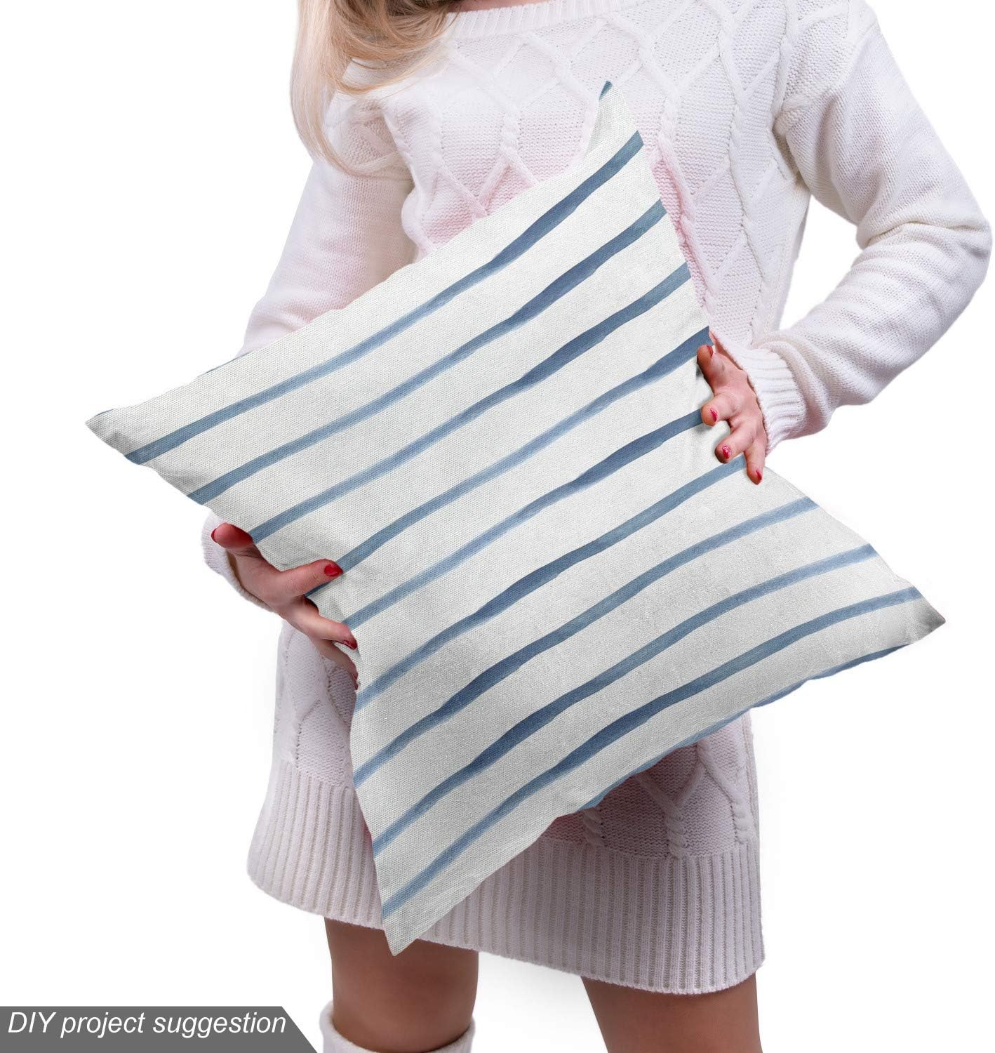 Ambesonne – Tela multicolor con estampado digital por yarda